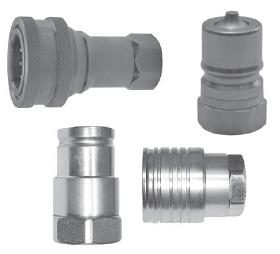 High pressure quick disconnect fittings