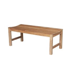 wooden garden bench teak 150x46x45 cm
