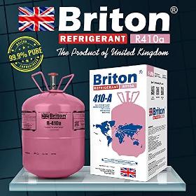 Briton Refrigerant R410A For HVAC Disposable Cylinder 3Kg