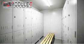 20'Feet Locker container with WC & shower 