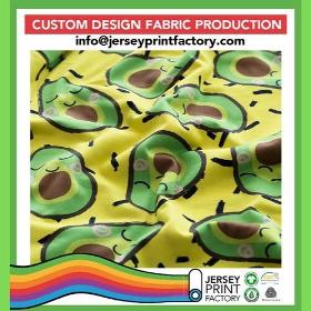 Customisable fabric custom pattern fabric designer knits