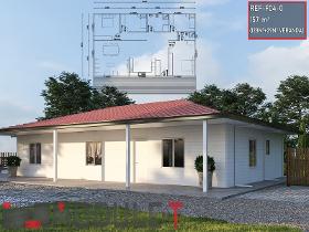 FOUR BEDROOM PREFABRICATED HOUSE