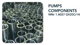 Pump components