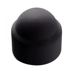 85600 Black Hexagonal Nuts Caps