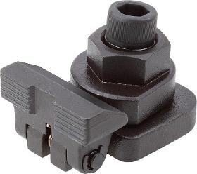 Side clamp with cam
