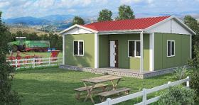 Low Cost Modular Home -59 m²
