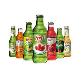 Fresa Fresha Fruit Flavored Natural Carbonated 200 Ml Mineral Water With Rich