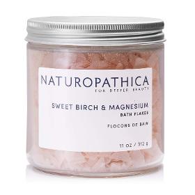 Naturopathica Sweet Birch Magnesium Bath Flakes 11 oz