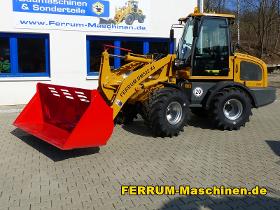 Wheel loader Ferrum DM522 x4 model 2024 Kubota or Yanmar engine optional