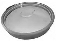 ROUND HATCH WITH CLAMO - Not suitable for pressure or vacuum 216 88 TEN