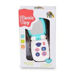 Music Kids Phone with Turquoise Cap