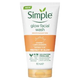Simple Glow Clay Polish Face Wash 150ml