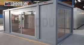15 m² Flatpack Showroom Containers