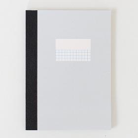 Notebook XS -Bald Square  03 - Gray