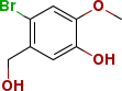 2-Bromo-5-hydroxy-4-methoxybenzenemethanol