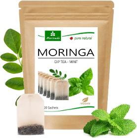 MoriVeda® Moringa tea, mint