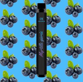 Puffy vape Frosted Blueberry 0% / 0,9%