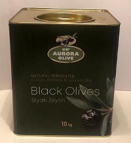 Natural Gemlik Black Olives 10 kg 
