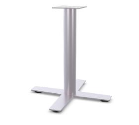 X shape steel table base