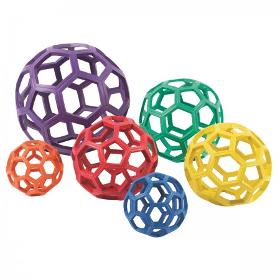 Set of 6 Rubberflex Grabballs
