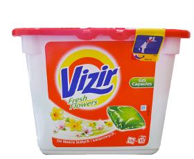 Vizir Fresh Flowers, Gel Capsules For White and Colored Fabrics