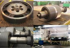 CNC machined parts: shaft, wheel, roller, rolls, gear