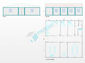 Modular Office Container-144 M² 