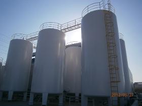 ALKYD RESIN POLYESTER RESIN PLANT STORAGE TANKS