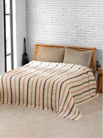 4ply Muslin Stripe Pattern Bedspread