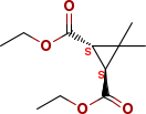 trans-3,3-Dimethyl-1,2-cyclopropanedicarboxylic acid diethyl ester