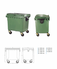  Plastic Waste Containers