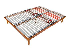 Bed base with slats