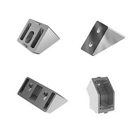 Angle Connector 45° for aluminiumprofile mounting