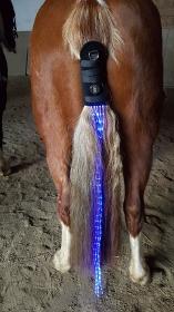 LED Flashing Horse Harness Tail Wrap with USB charger 