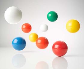 6 colour mix Playpen Balls
