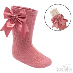 Infant's Sock with Bow