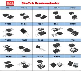 Din-Tek Semiconductor Various Package Mosfet