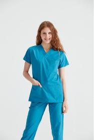 Turquoise Medical Scrub Set - Flex