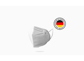 FFP2 respirator mask Made in Germany CE0598 made in Germany