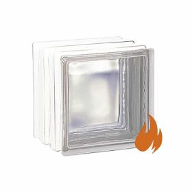 Fire Glass Block Transparent Pattern