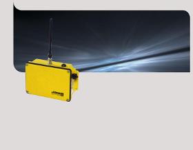Secure active radio repeater for long range remote control