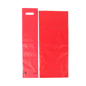 Plastic Bag Red Handful