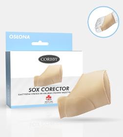 SOX CORECTOR apparatus for exercising the big toe
bunion band with interdigital