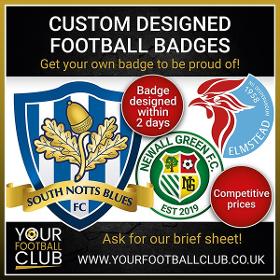Custom Designed Football Badges