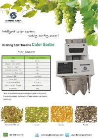 Henning Saint seeds color sorter