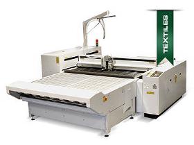 Laser cutting system for textiles