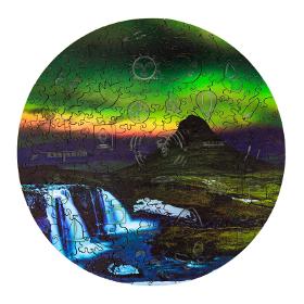 Northern Lights Wooden Puzzle