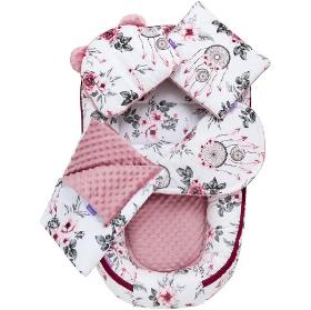 Baby Nest Handmade Set Summer Dream 5pc Comfort Set with Rotten Apple Minky™ Fabric