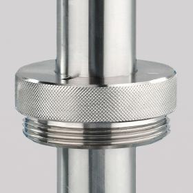 Stainless steel barrel screw joint