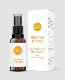 TINY Vitamin D3+K2